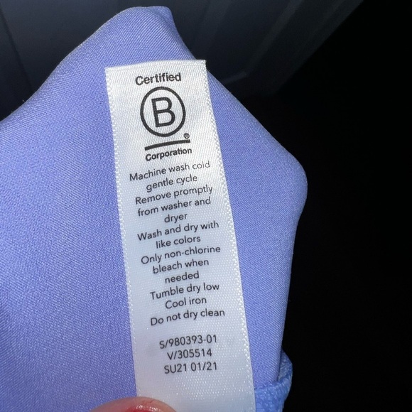 NWT Athleta Women's Plus Size 20 Brooklyn Shorts Victorian Periwinkle Active 2X - Picture 11 of 16